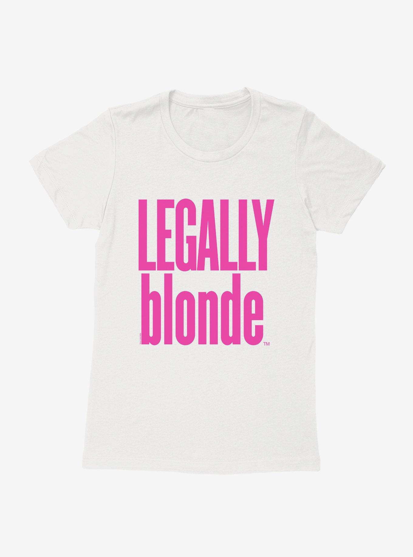 Legally Blonde Title Logo Womens T-Shirt
