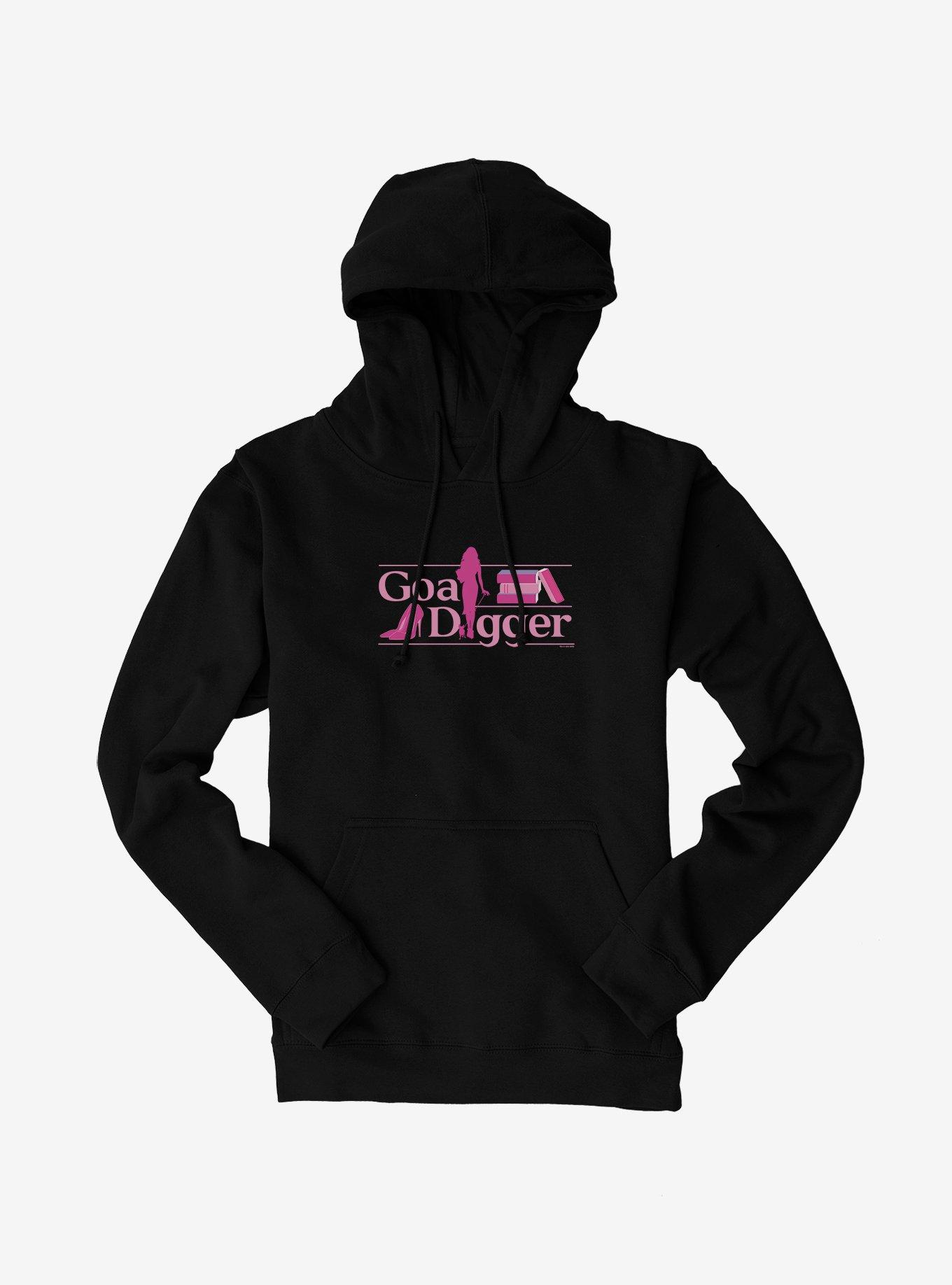 Legally Blonde Goal Digger Hoodie, BLACK, hi-res