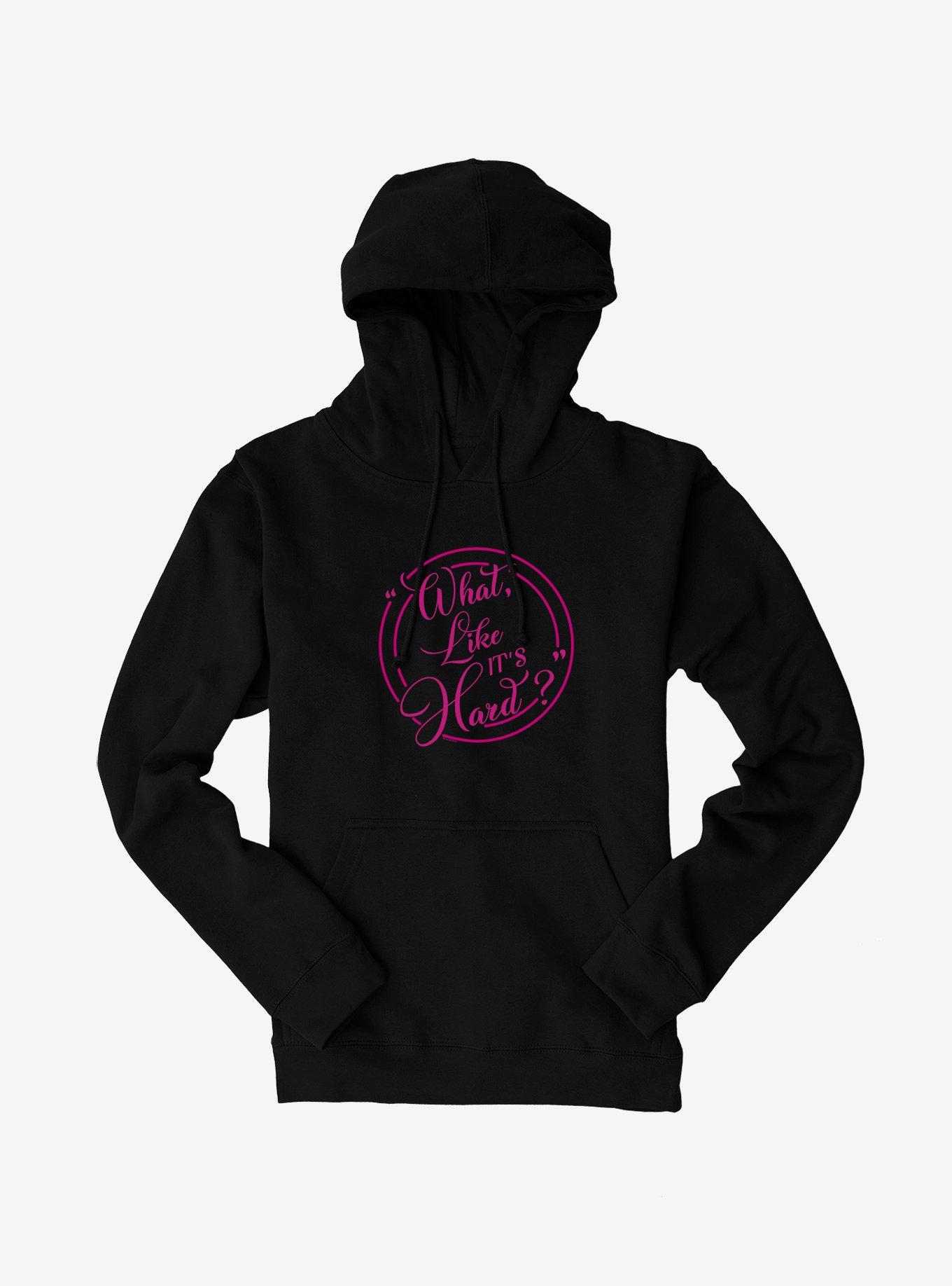 Legally Blonde Like It's Hard Hoodie, BLACK, hi-res