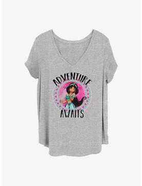 Disney Aladdin Jasmine Adventure Girls T-Shirt Plus Size, , hi-res