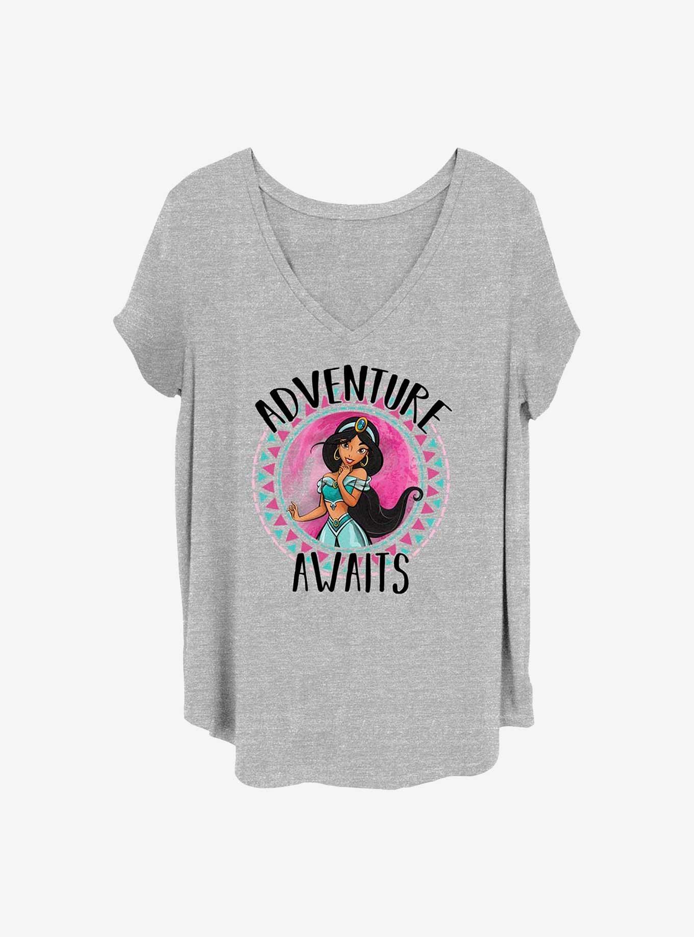 Disney Aladdin Jasmine Adventure Girls T-Shirt Plus Size, , hi-res