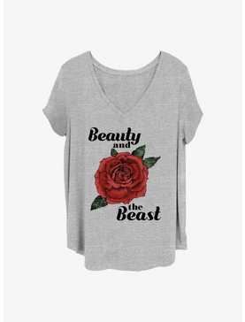 Disney Beauty and the Beast Beauty Rose Girls T-Shirt Plus Size, , hi-res
