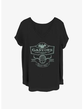 Disney Beauty and the Beast Gaston's Restaurant Girls T-Shirt Plus Size, , hi-res