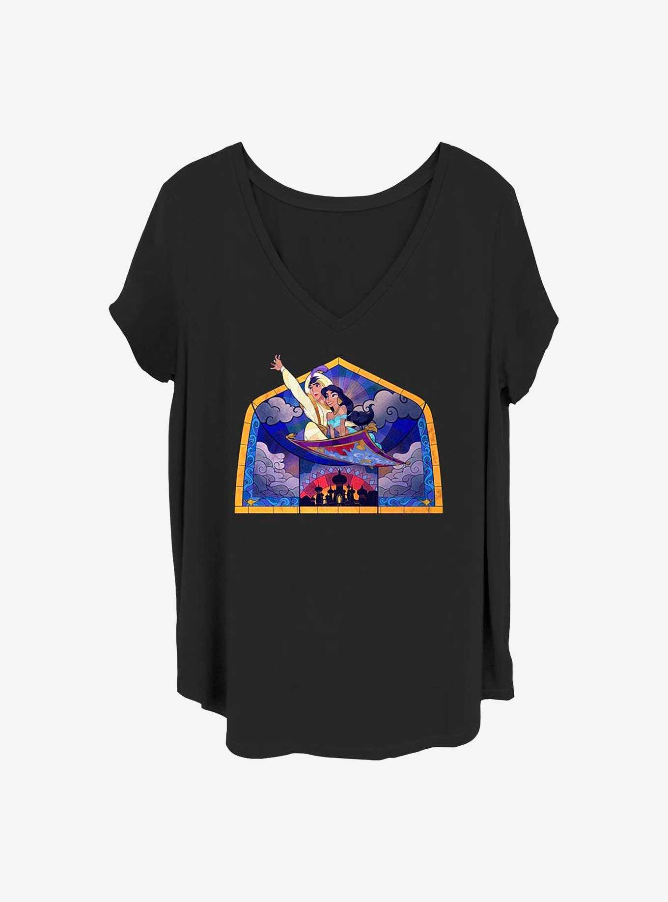 Disney Aladdin Flying Carpet Girls T-Shirt Plus Size, , hi-res