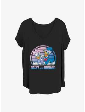Disney Donald Duck Daisy and Donald Girls T-Shirt Plus Size, , hi-res