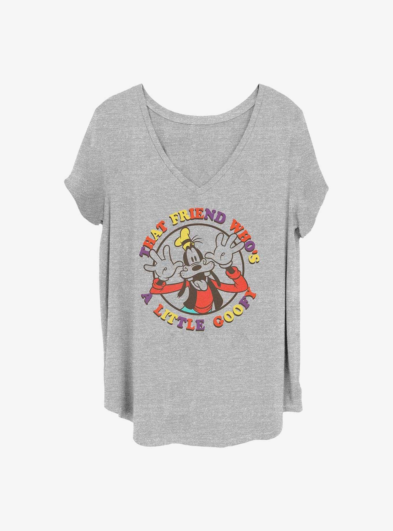 Disney Goofy A Little Goofy Girls T-Shirt Plus Size, HEATHER GR, hi-res