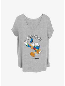 Disney Donald Duck Donald Mad Girls T-Shirt Plus Size, , hi-res