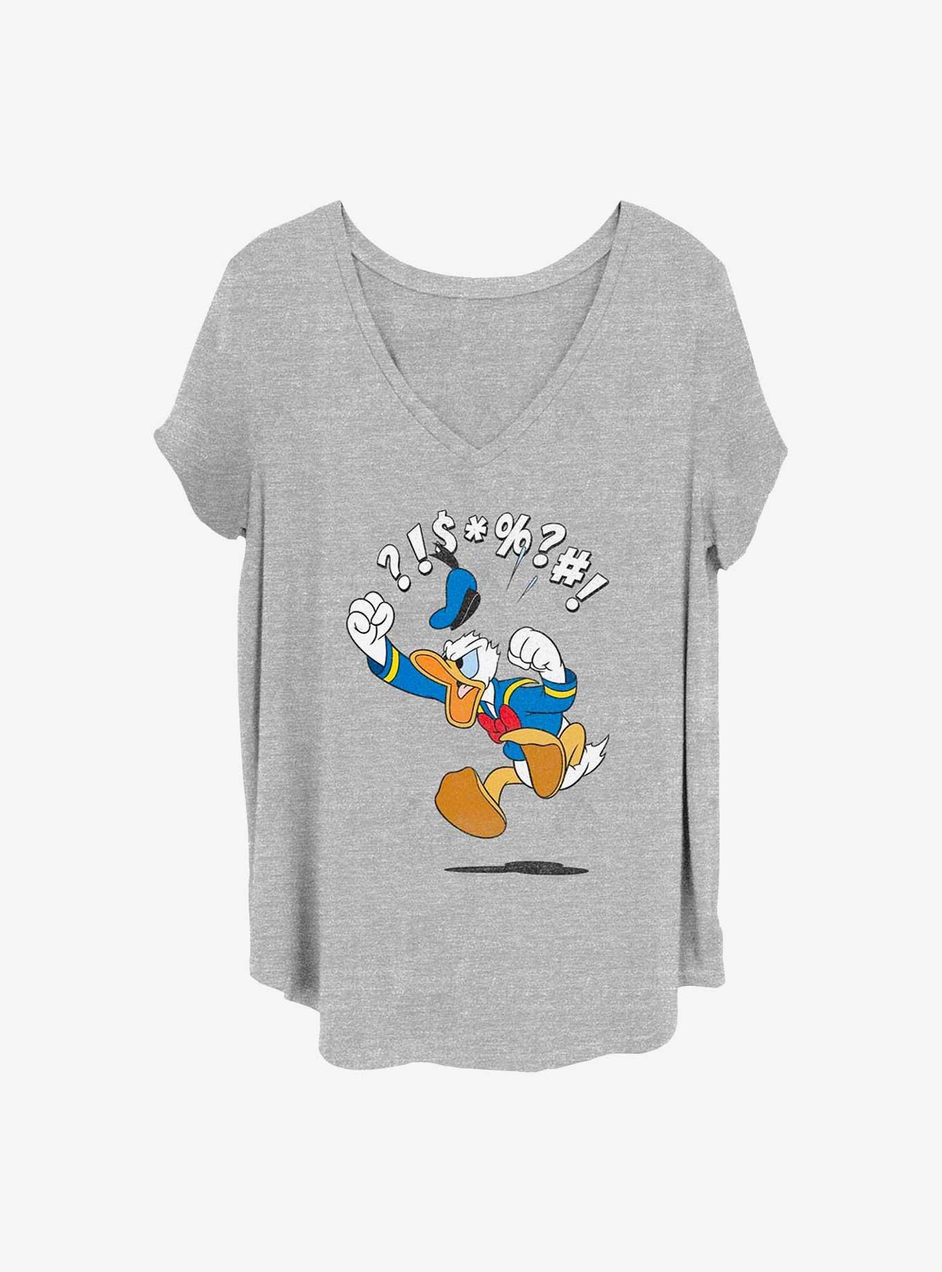 Disney Donald Duck Donald Mad Girls T-Shirt Plus Size, , hi-res