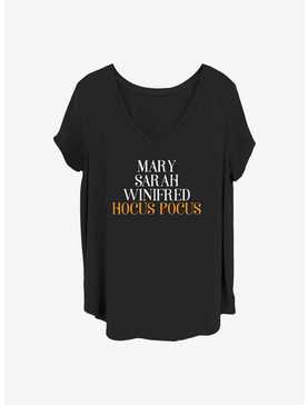 Disney Hocus Pocus Mary, Sarah, Winifred Girls T-Shirt Plus Size, , hi-res