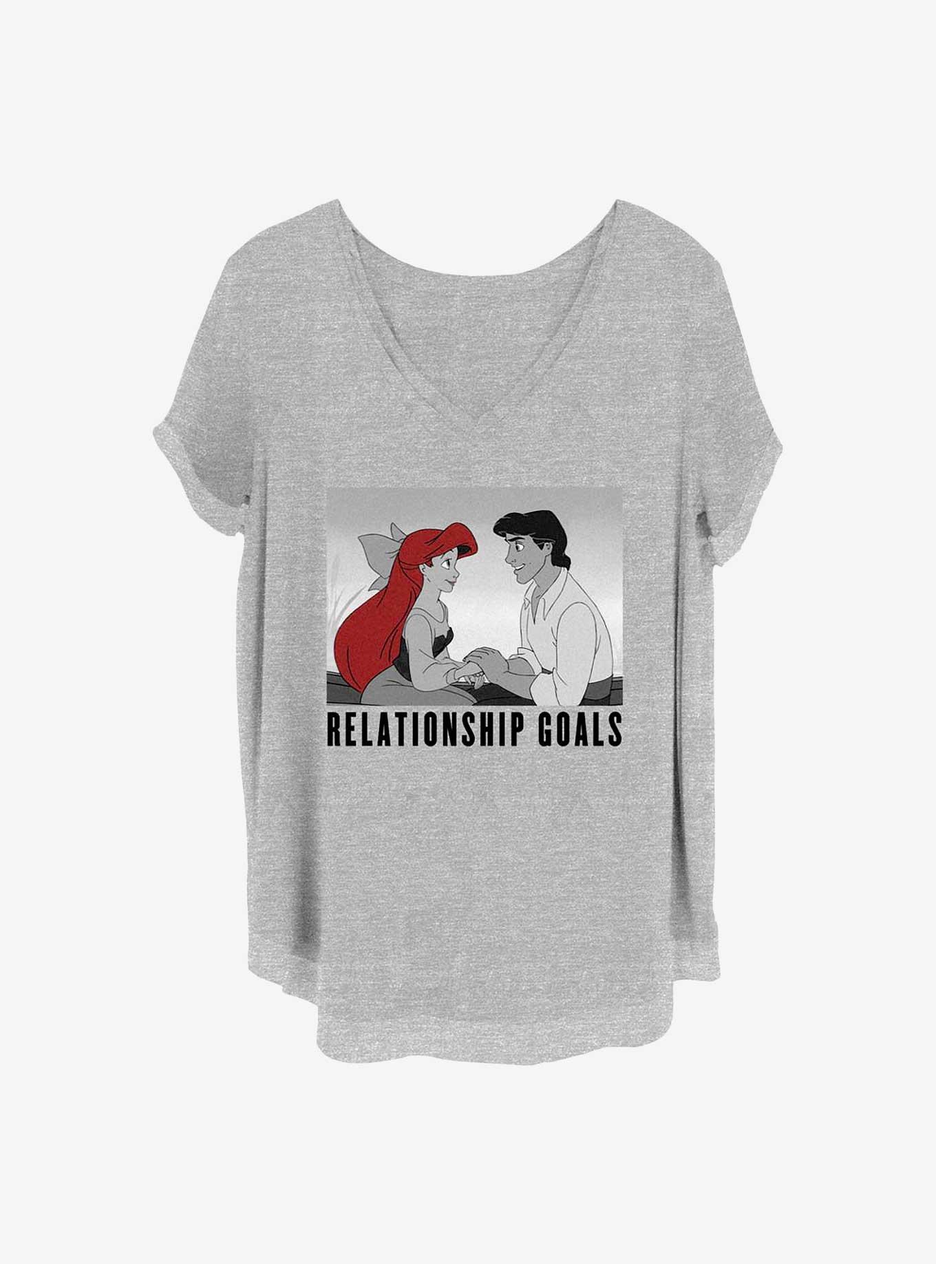 Disney The Little Mermaid Prince Eric Goals Girls T-Shirt Plus Size, , hi-res