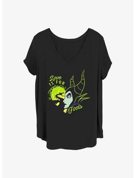 Disney Maleficent Fools Love Girls T-Shirt Plus Size, , hi-res