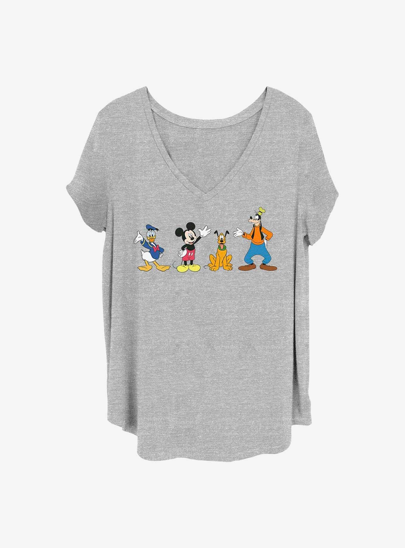 Disney Mickey Mouse Friends Girls T-Shirt Plus