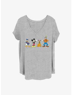 Disney Mickey Mouse 4 Friends Girls T-Shirt Plus Size, , hi-res