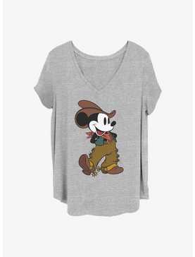 Disney Mickey Mouse Cowboy Mickey Girls T-Shirt Plus Size, , hi-res