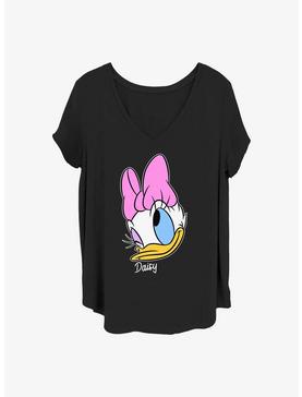 Disney Mickey Mouse Daisy Big Face Girls T-Shirt Plus Size, , hi-res