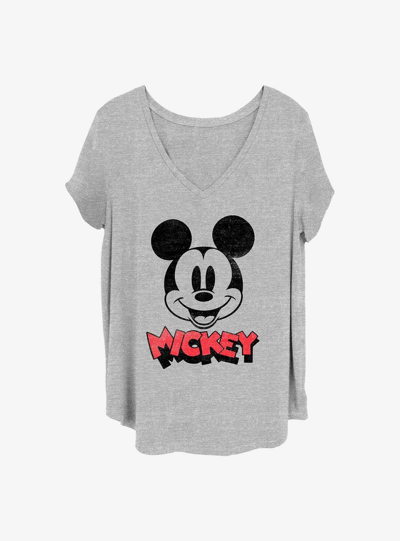 Disney Mickey Mouse Heads Up Girls T-Shirt Plus Size, , hi-res