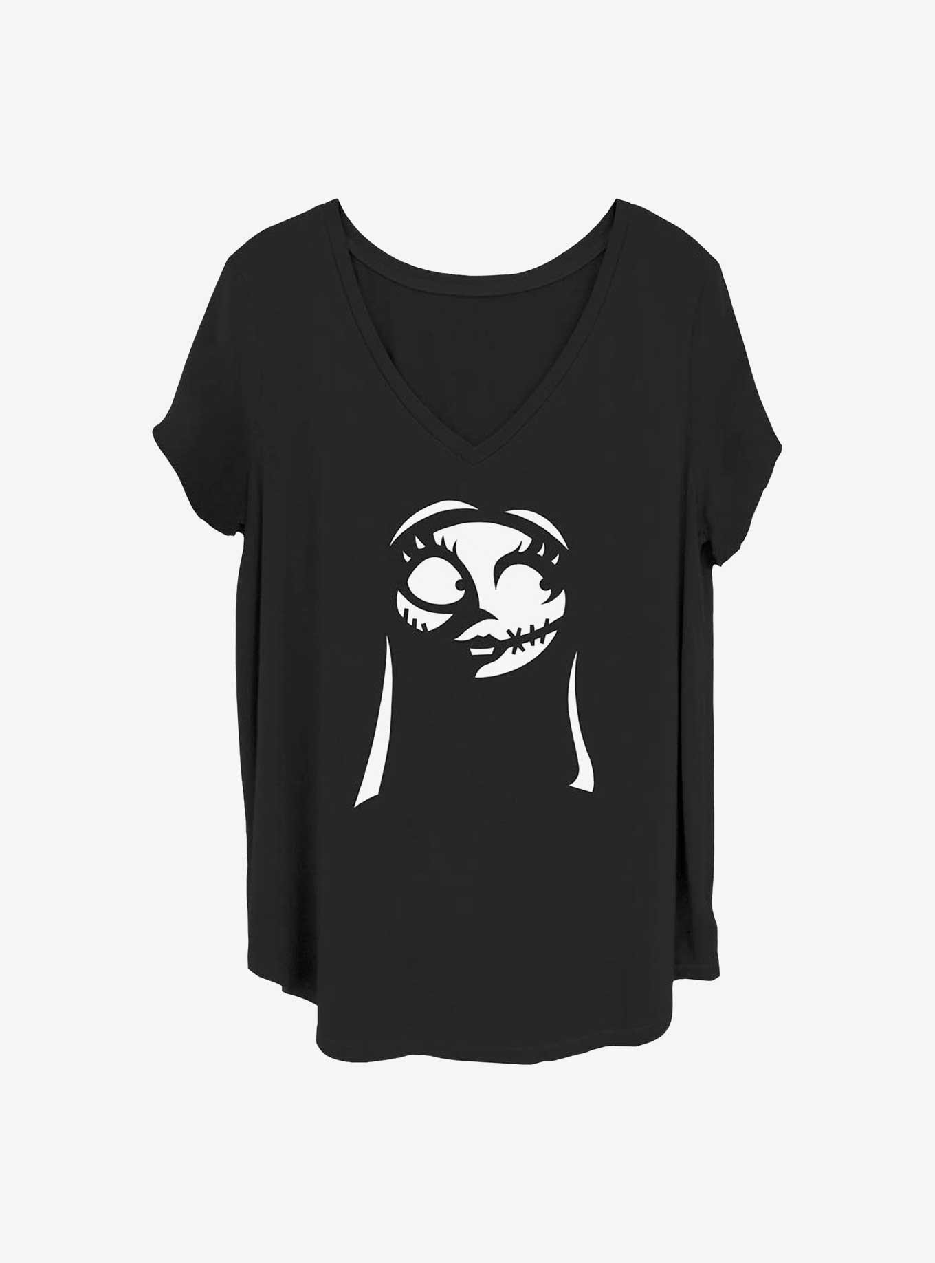 Disney The Nightmare Before Christmas His Sally Girls T-Shirt Plus Size, , hi-res