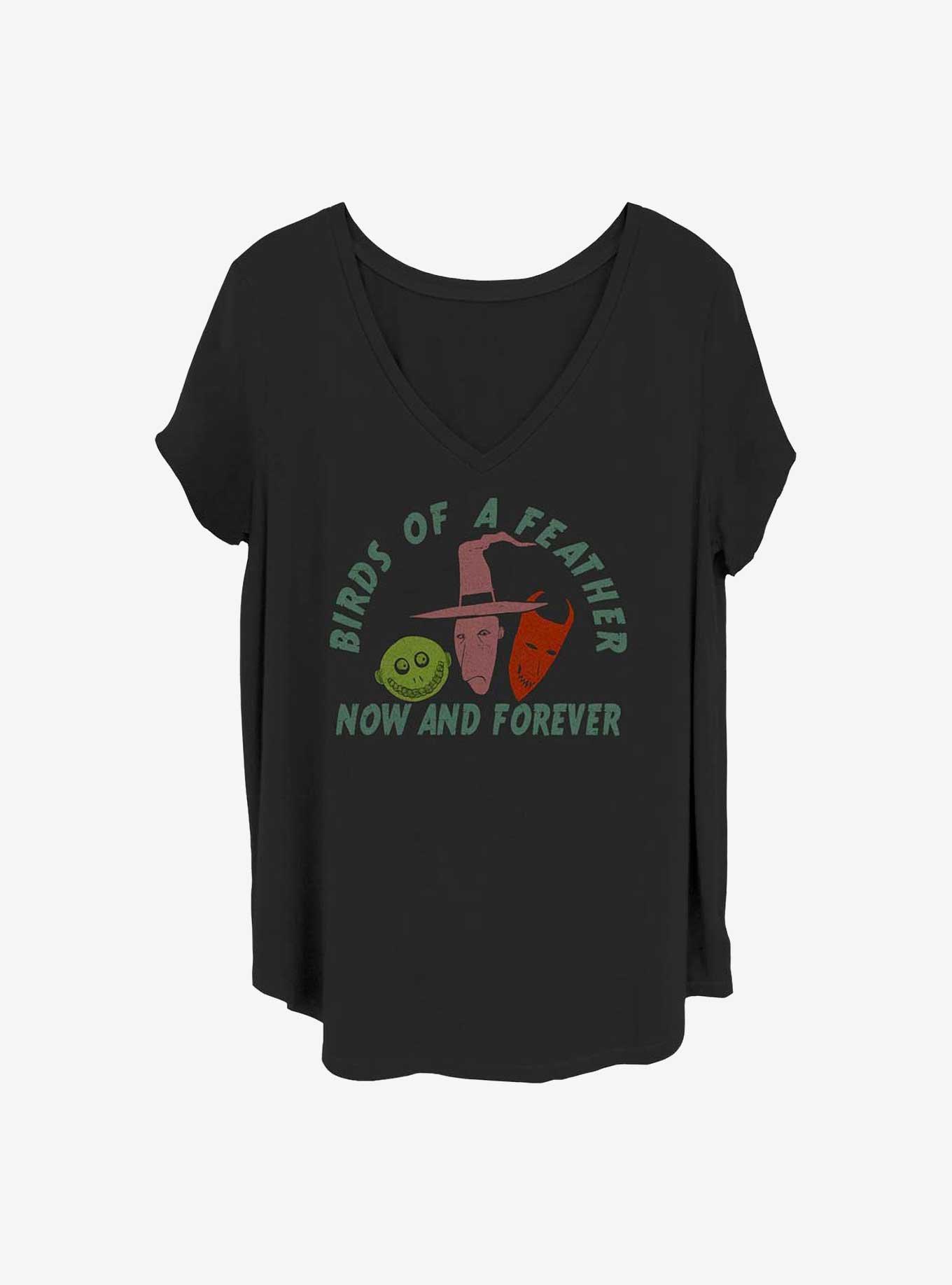 Disney The Nightmare Before Christmas Now And Forever Lock, Shock And Barrel Girls T-Shirt Plus Size