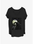 Disney The Nightmare Before Christmas Spiral Hill Girls T-Shirt Plus Size, BLACK, hi-res