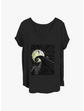 Disney The Nightmare Before Christmas Spiral Hill Girls T-Shirt Plus Size, , hi-res