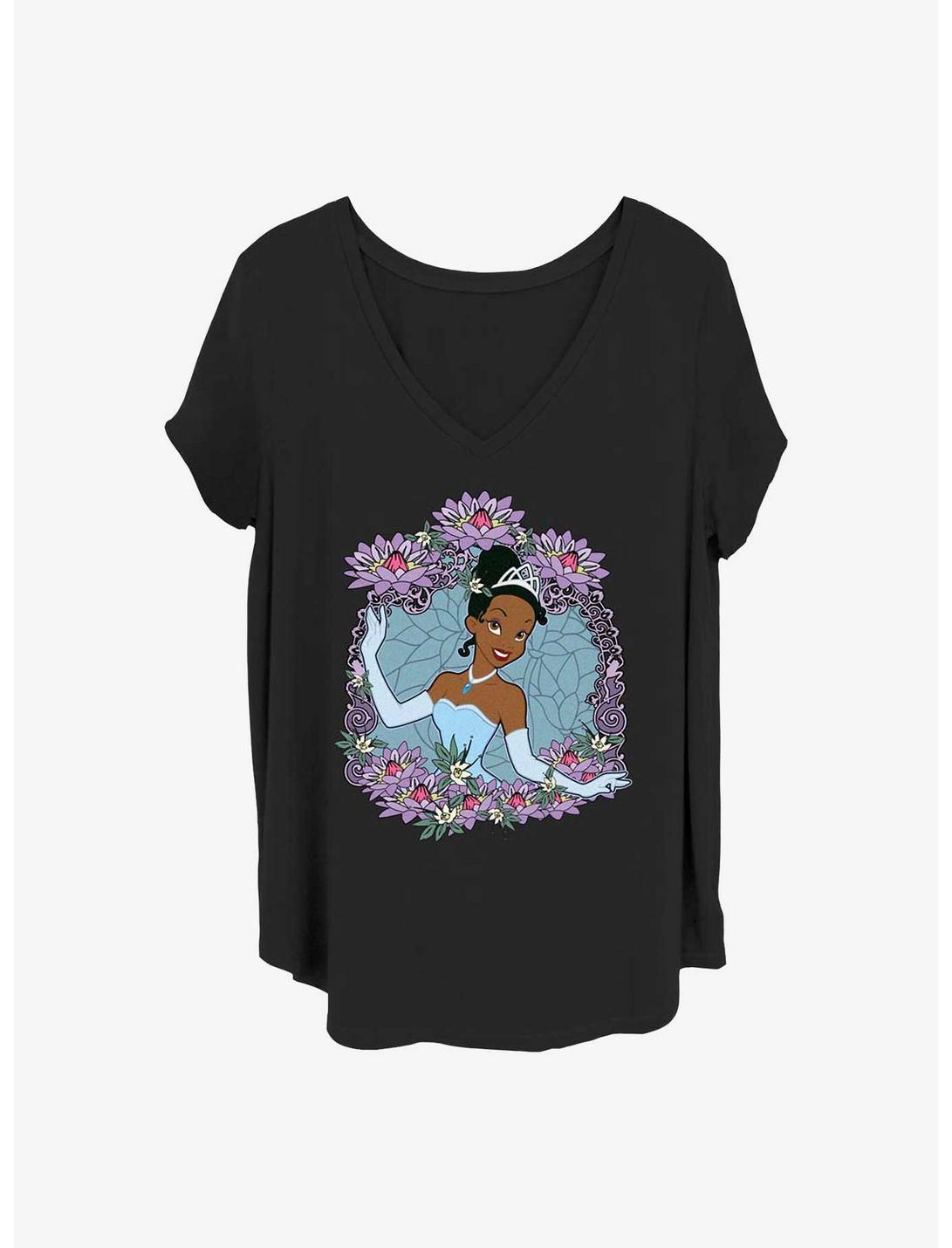 Disney The Princess and the Frog Tiana Love Girls T-Shirt Plus Size, BLACK, hi-res