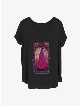 Disney Sleeping Beauty The Sorceress Maleficent Girls T-Shirt Plus Size, , hi-res