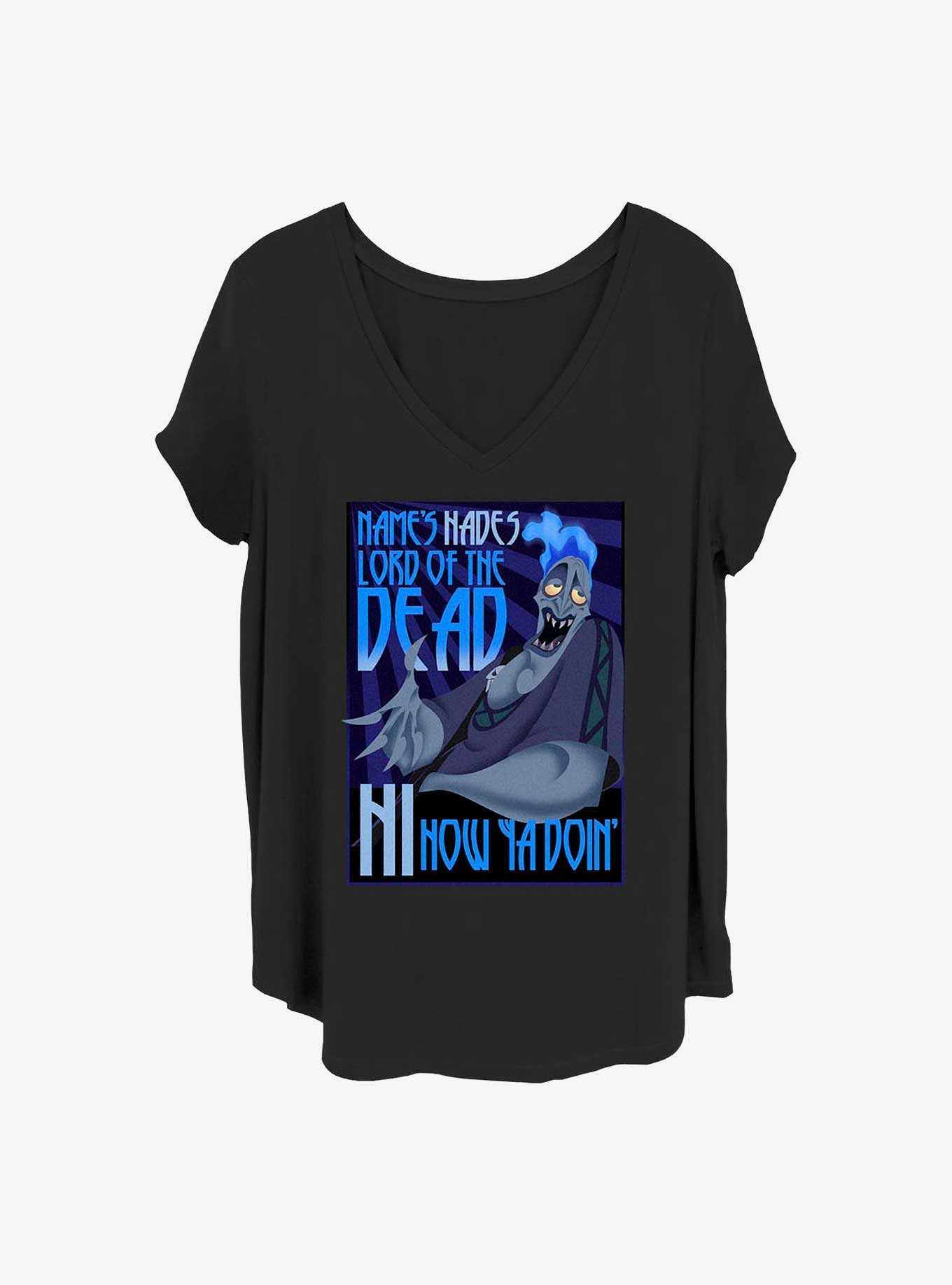 Disney Villains Hades Lord of the Dead Girls T-Shirt Plus Size, , hi-res