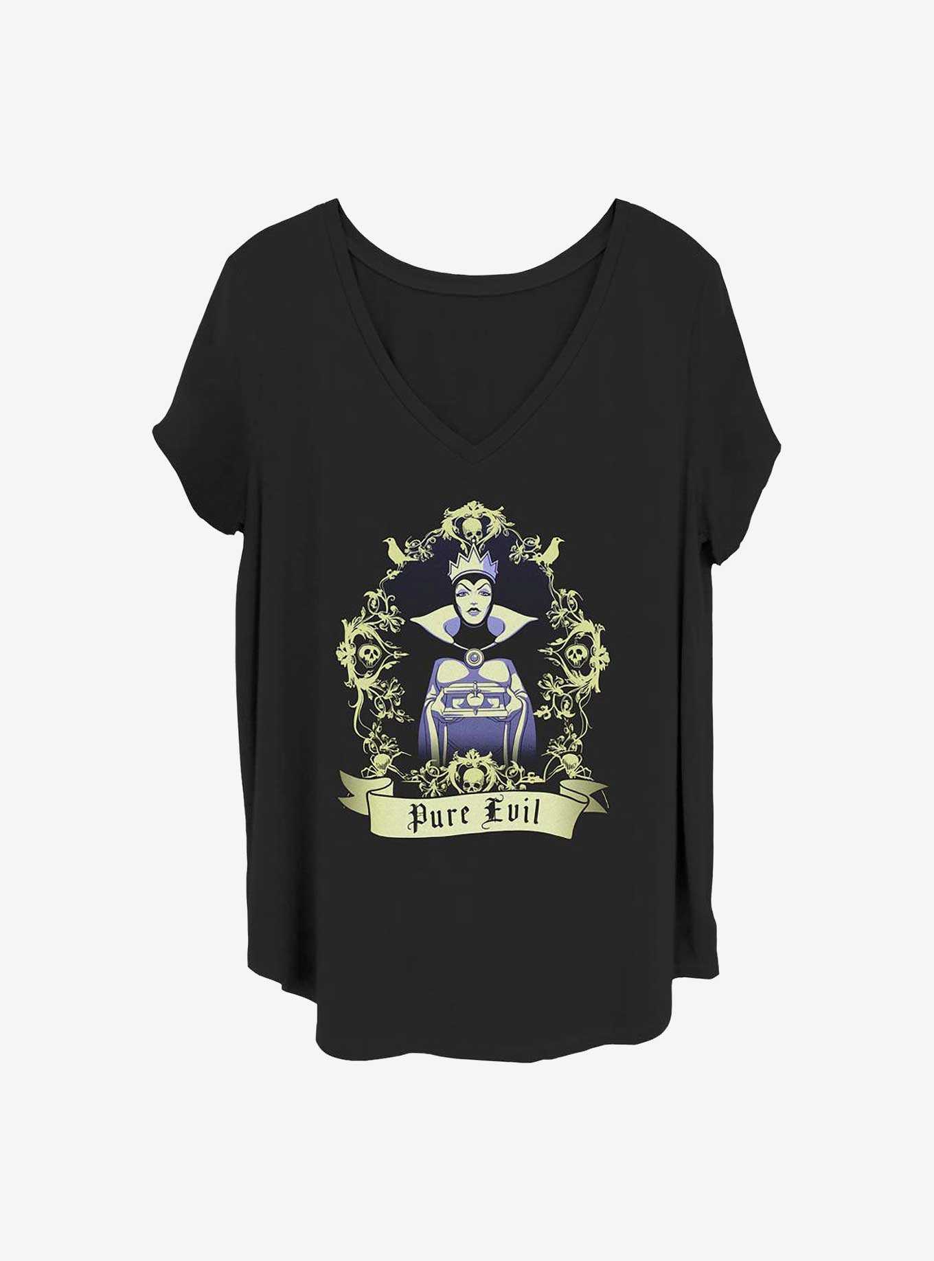 Disney Villains Pure Evil Queen Girls T-Shirt Plus Size, , hi-res