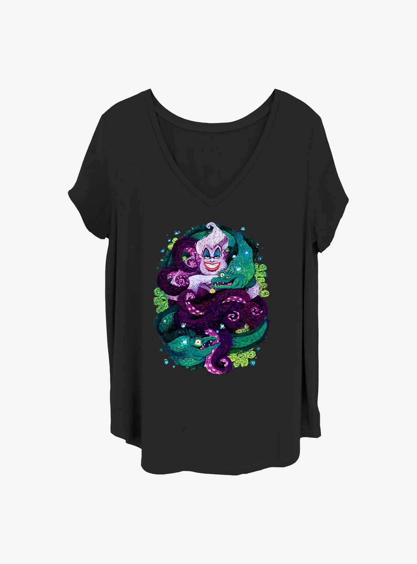 Disney Villains Ursula Starry Seas Girls T-Shirt Plus Size, , hi-res