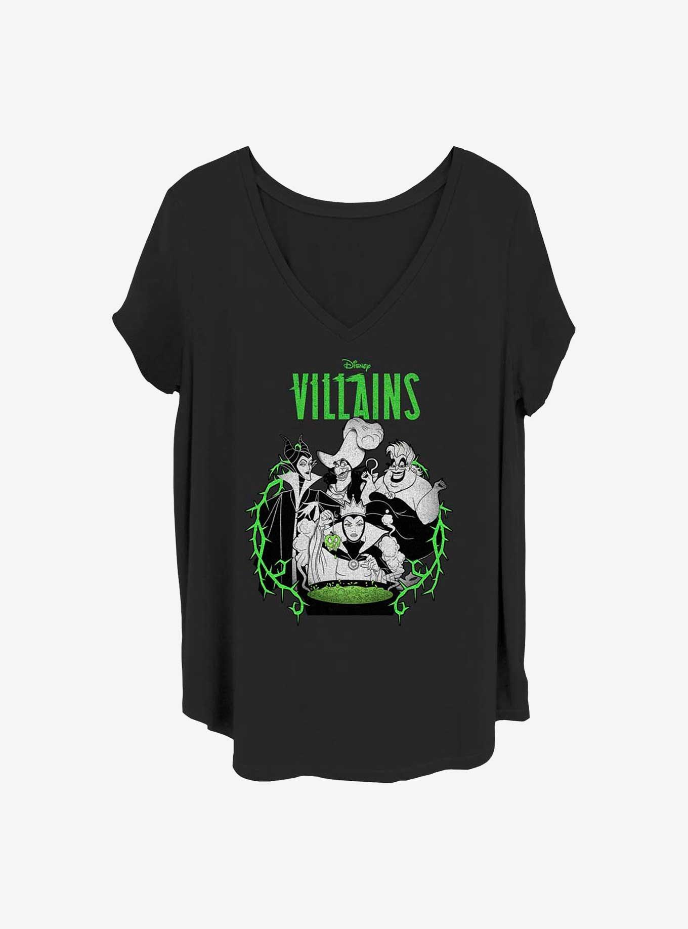 Disney Villains Villainous Squad Girls T-Shirt Plus Size, , hi-res