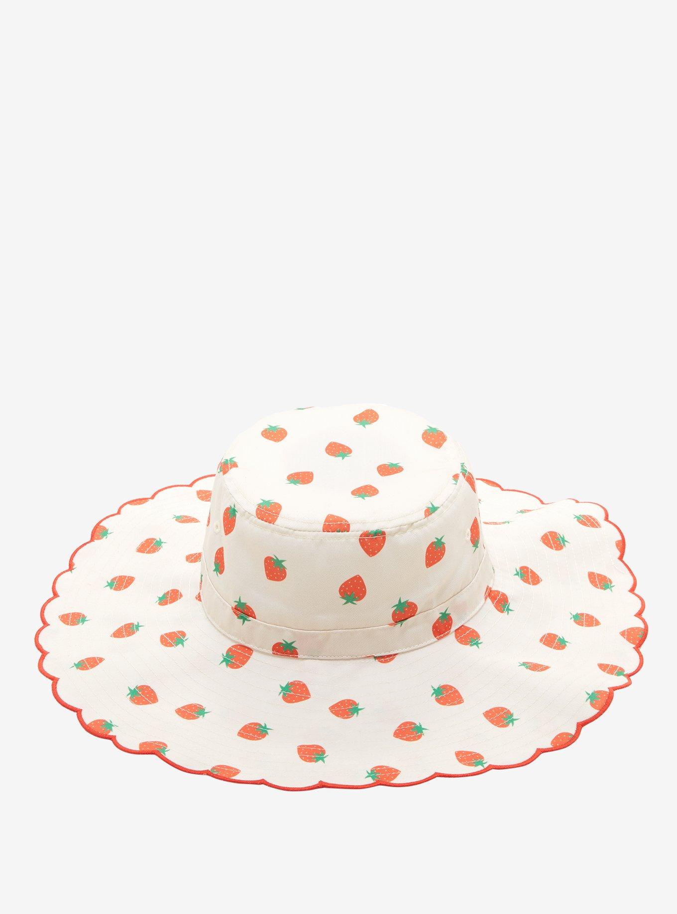 Strawberry Bucket Hat, , hi-res