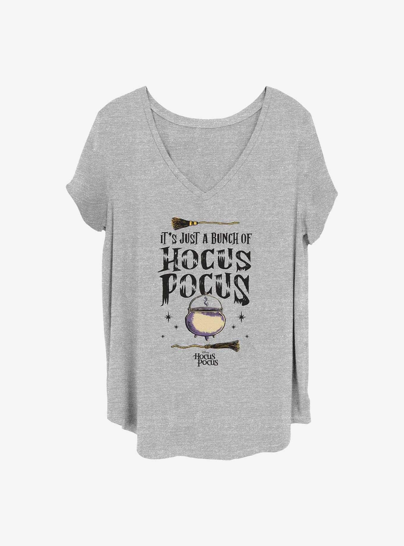 Disney Hocus Pocus Bunch Of Hocus Pocus Girls T-Shirt Plus Size, HEATHER GR, hi-res