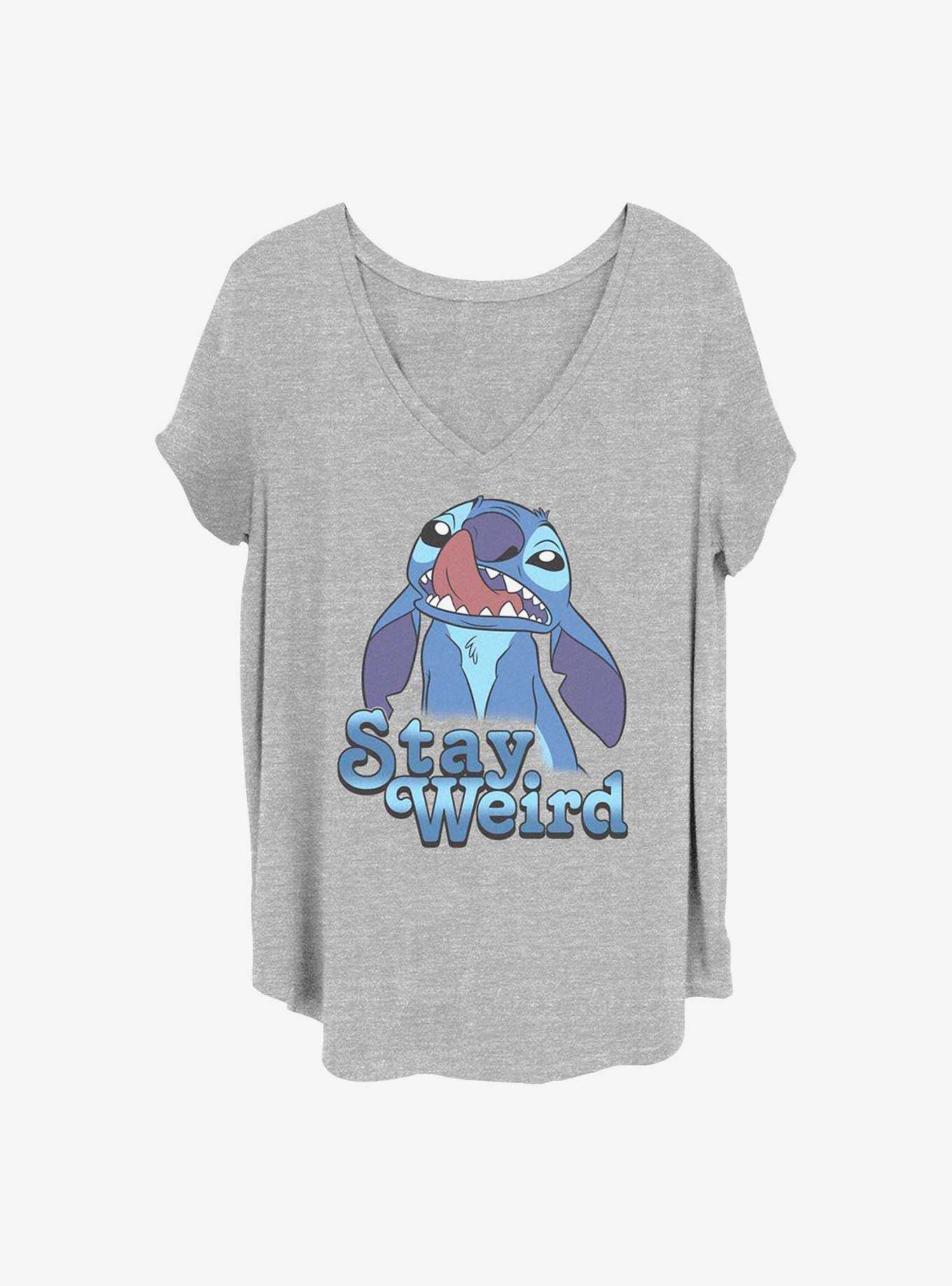 Disney Lilo & Stitch Stay Weird Girls T-Shirt Plus Size, , hi-res