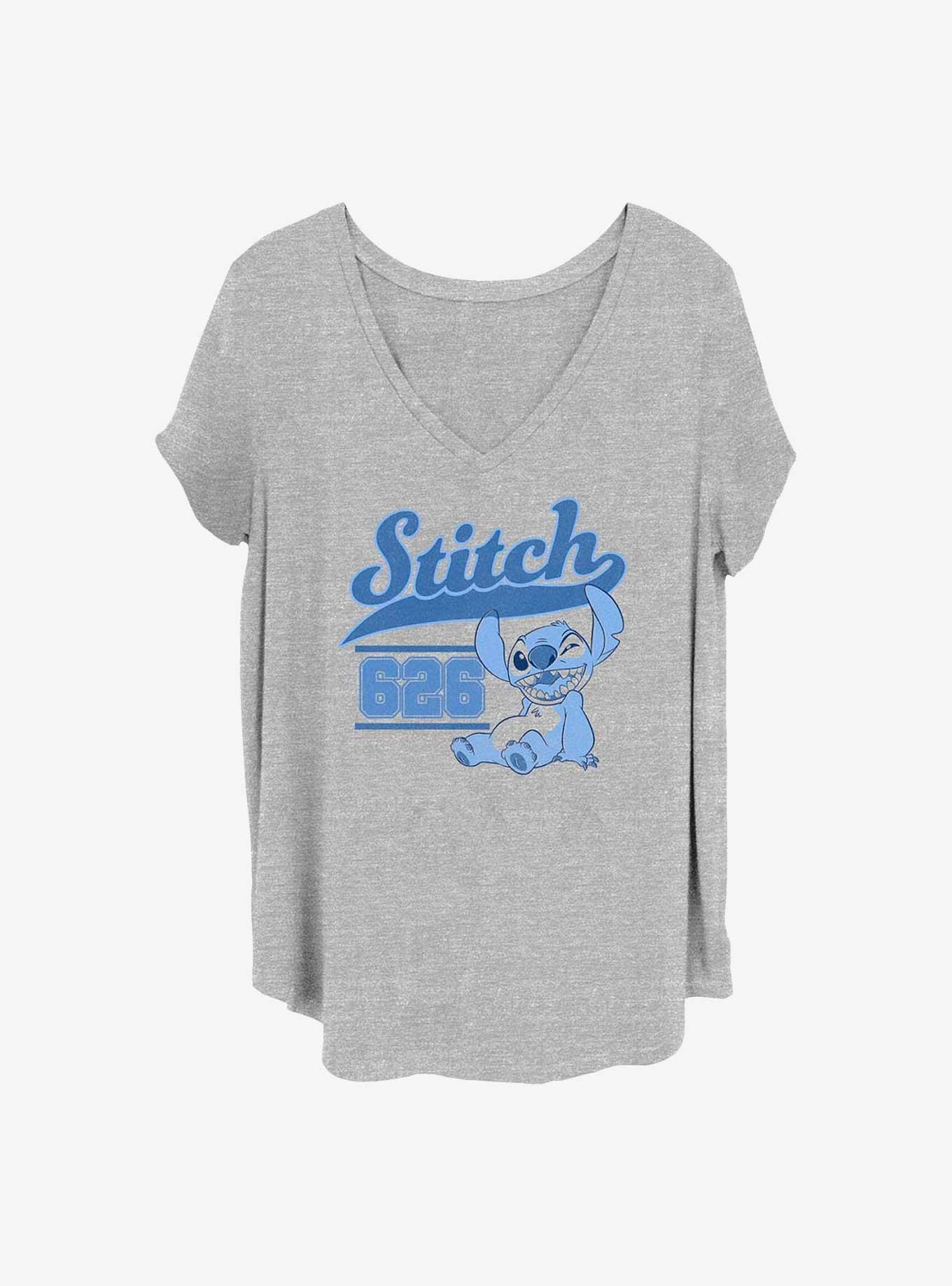 Disney Lilo & Stitch Collegiate Girls T-Shirt Plus Size, , hi-res