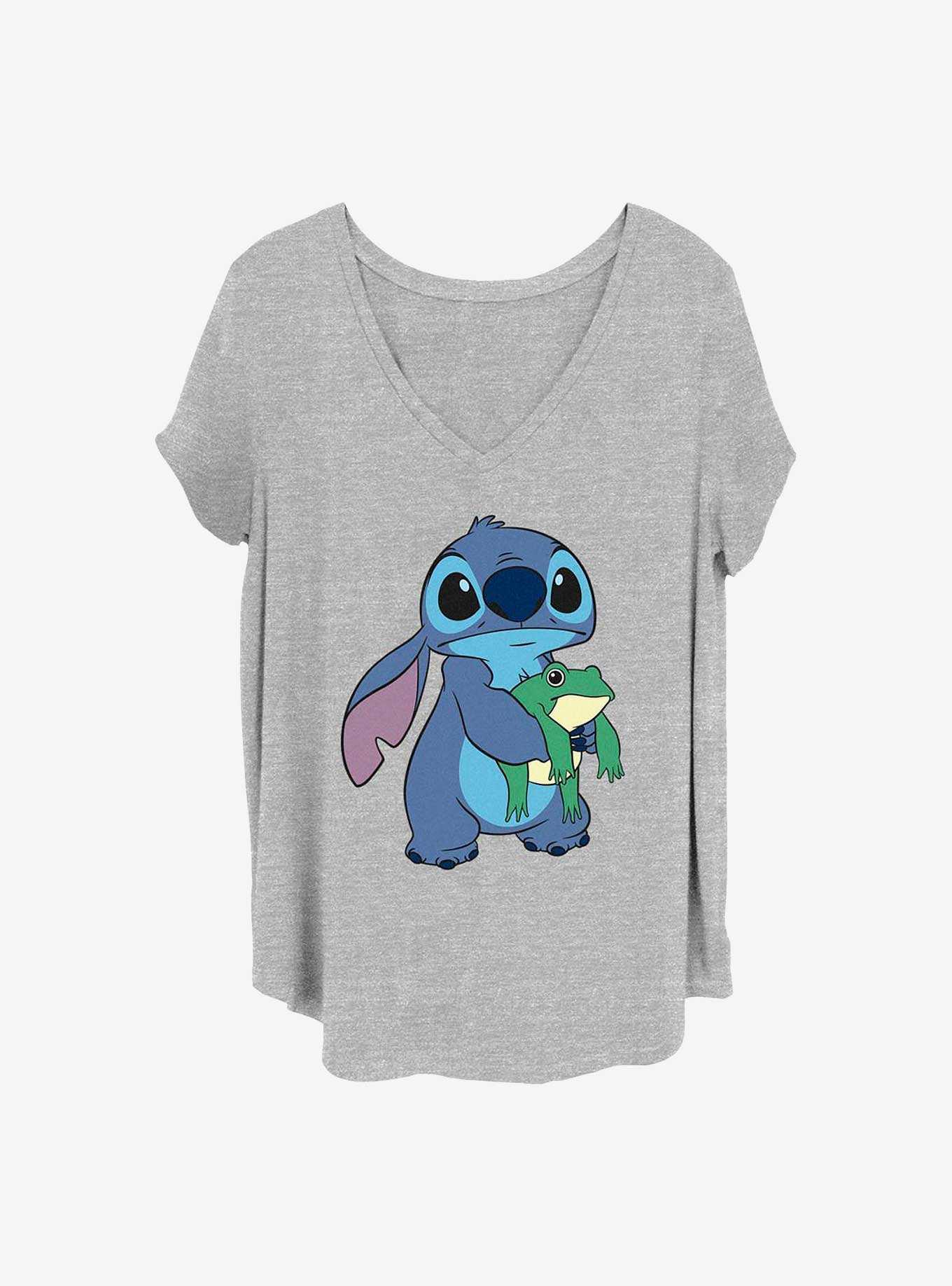 Disney Lilo & Stitch Froggie Stitch Girls T-Shirt Plus Size, , hi-res