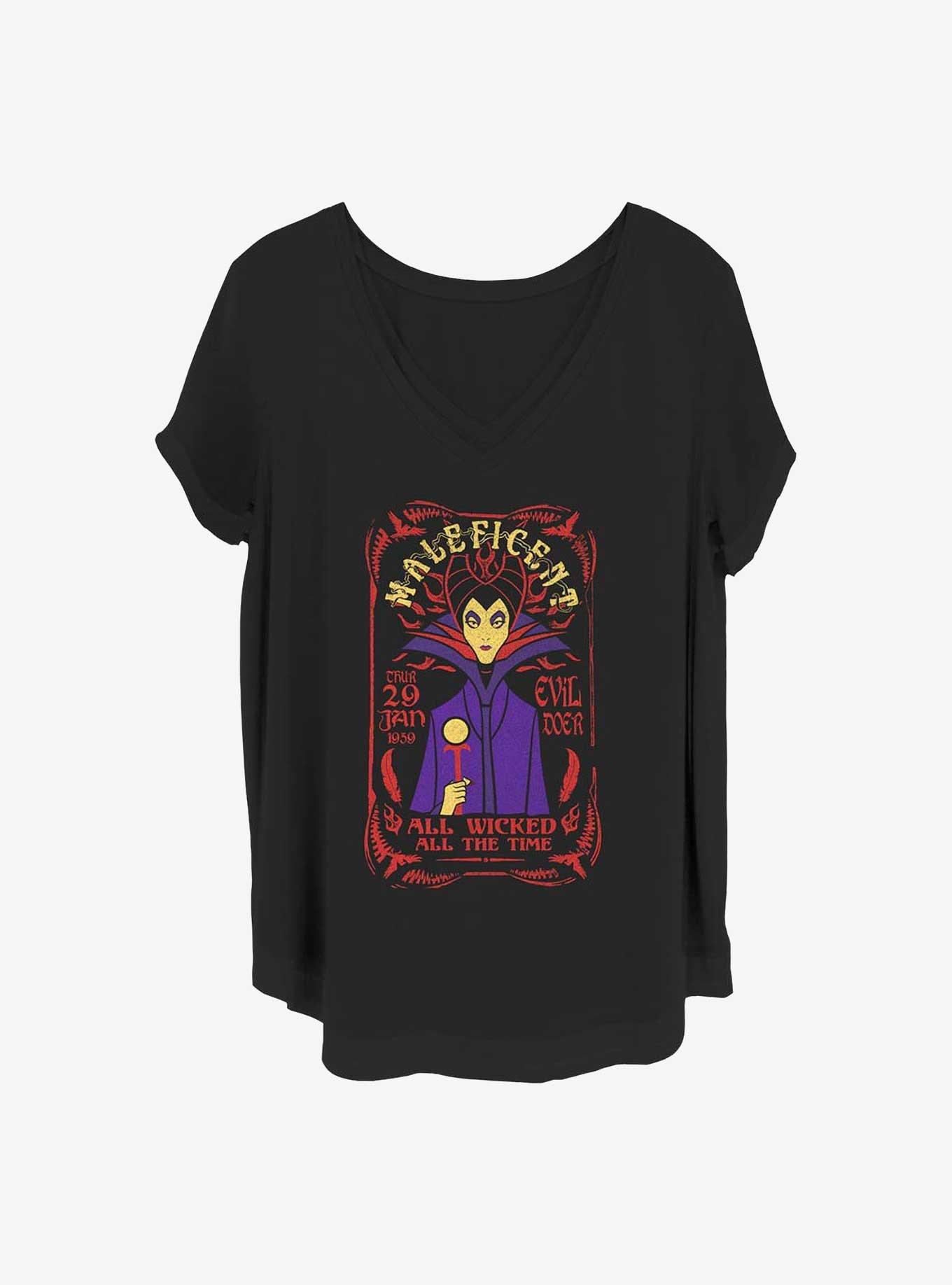 Disney Maleficent Evil Doer Girls T-Shirt Plus Size