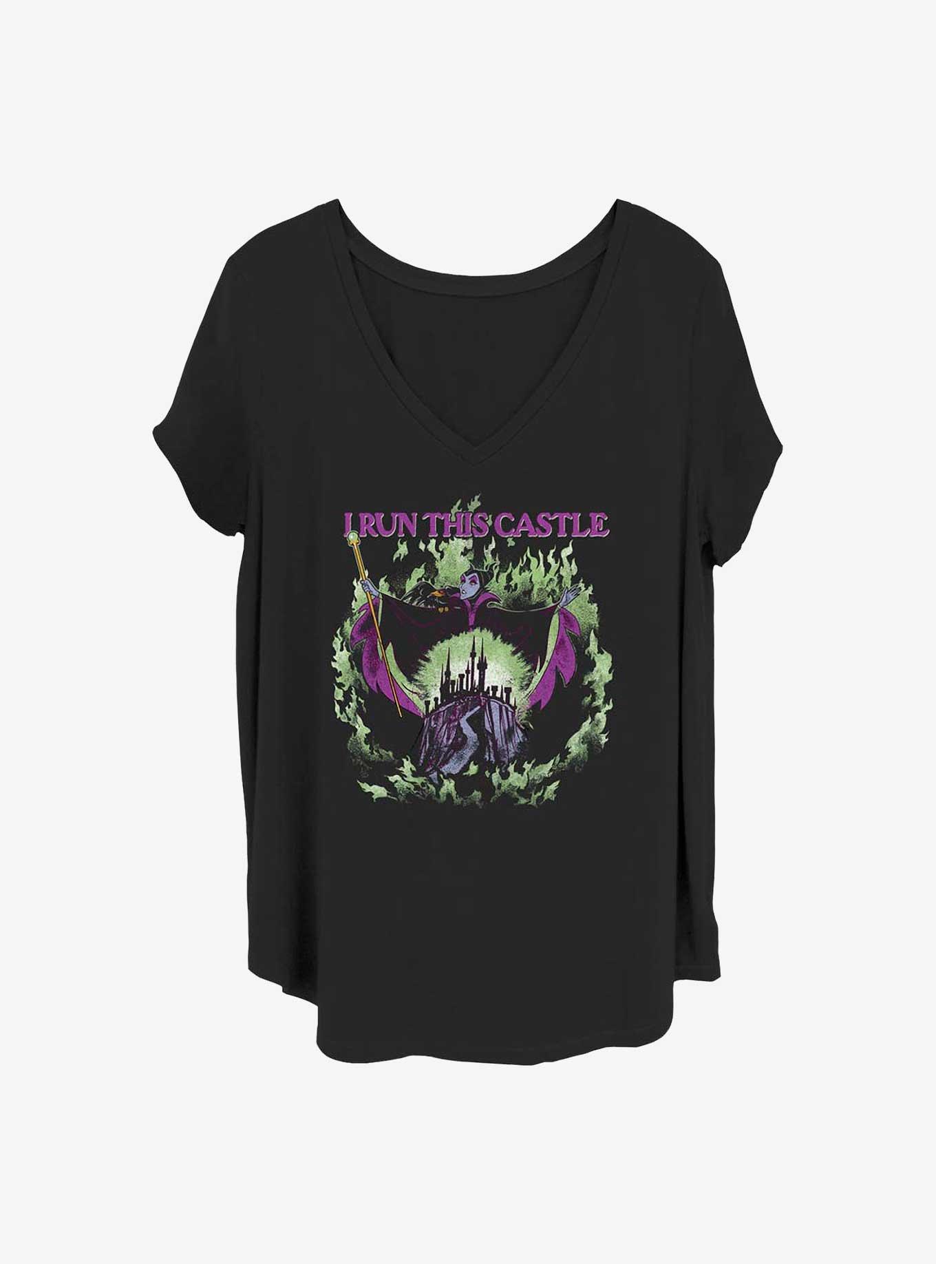 Disney Maleficent She Runs The Show Girls T-Shirt Plus