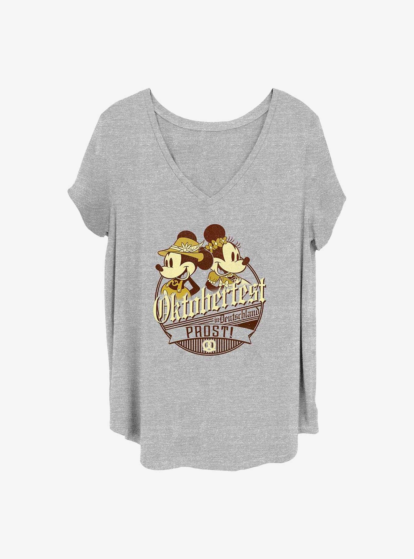 Disney Mickey Mouse & Minnie Mouse Oktoberfest In Deutschland Girls T-Shirt Plus Size, , hi-res