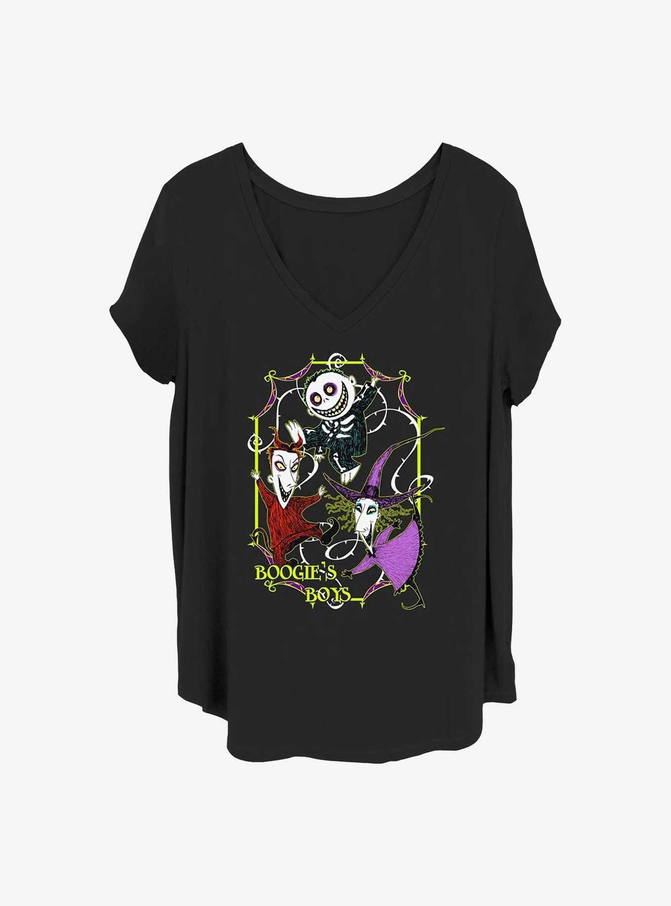 Disney The Nightmare Before Christmas Boogie's Boys Lock, Shock & Barrel Girls T-Shirt Plus Size, , hi-res