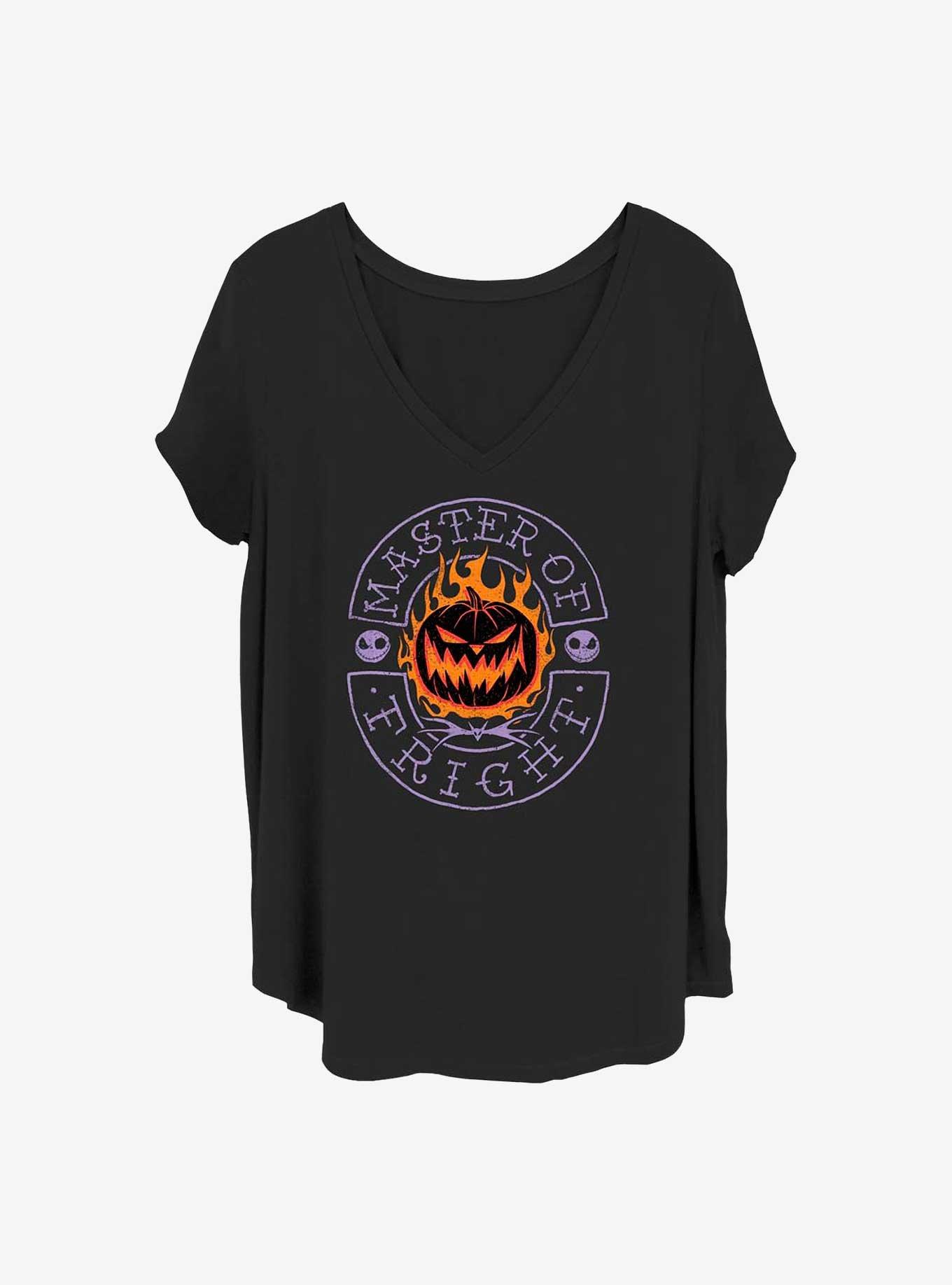 Plus Size - Disney Nightmare Before Christmas Cotton Scoop Neck