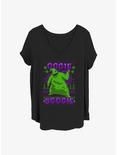 Disney The Nightmare Before Christmas Oogie Boogie Christmas Girls T-Shirt Plus Size, BLACK, hi-res