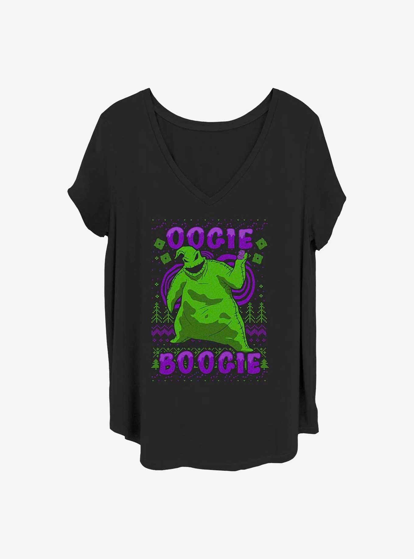 Disney The Nightmare Before Christmas Oogie Boogie Christmas Girls T-Shirt Plus Size, , hi-res