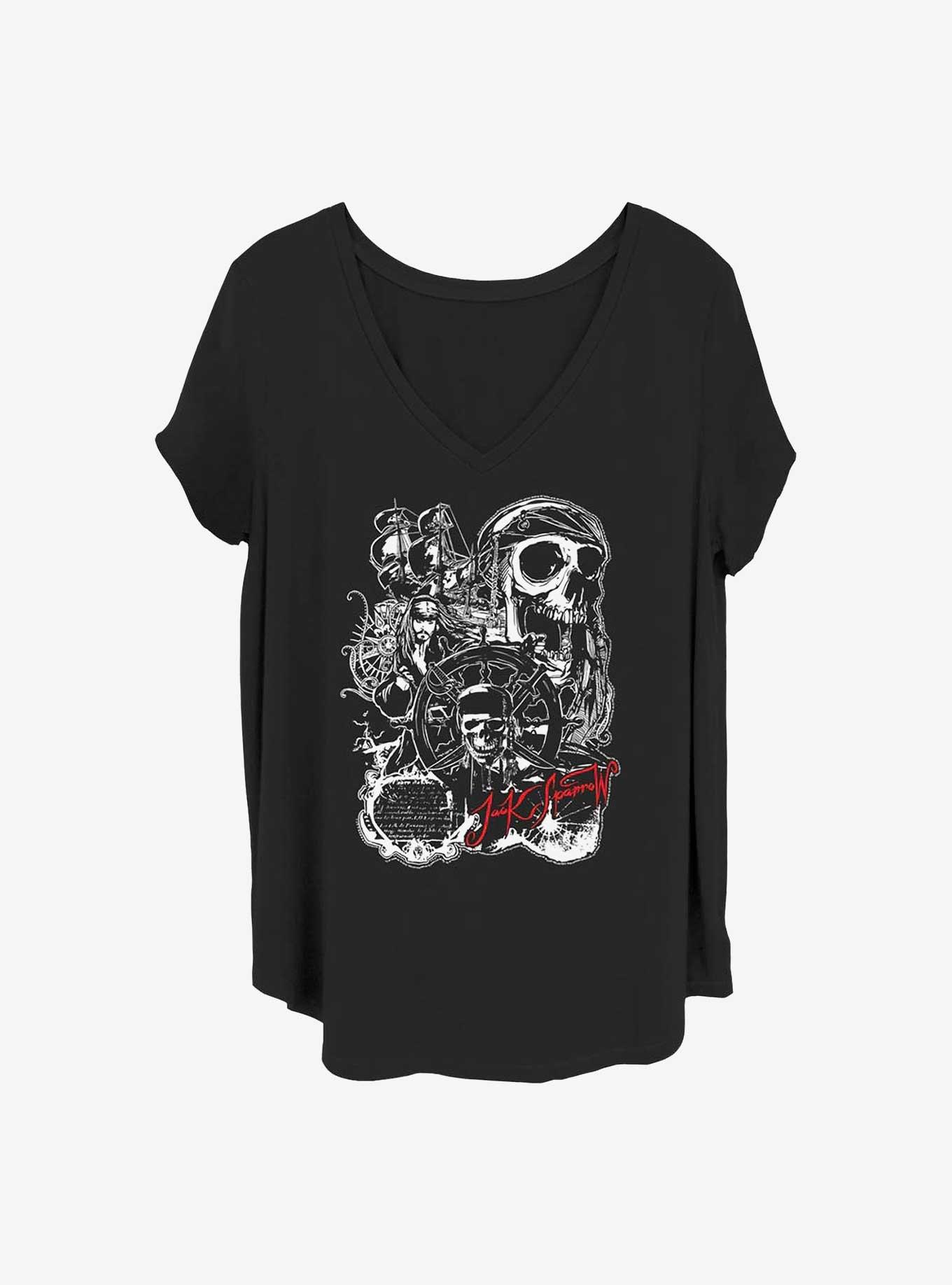 Disney Pirates of the Caribbean Yo Ho Girls T-Shirt Plus Size, , hi-res