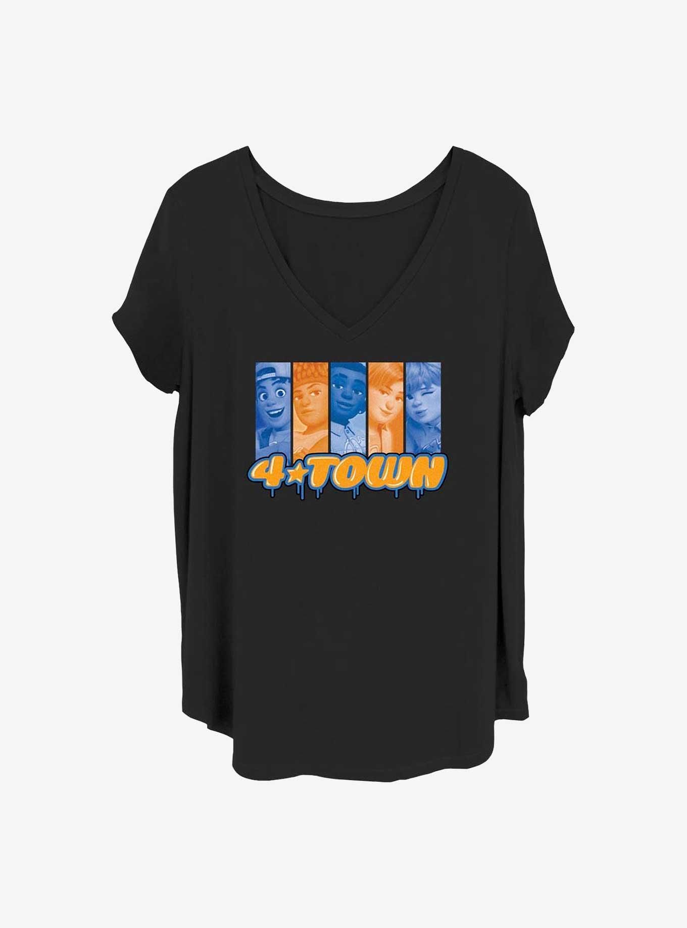 Disney Pixar Turning Red 4 Town Girls T-Shirt Plus Size, , hi-res