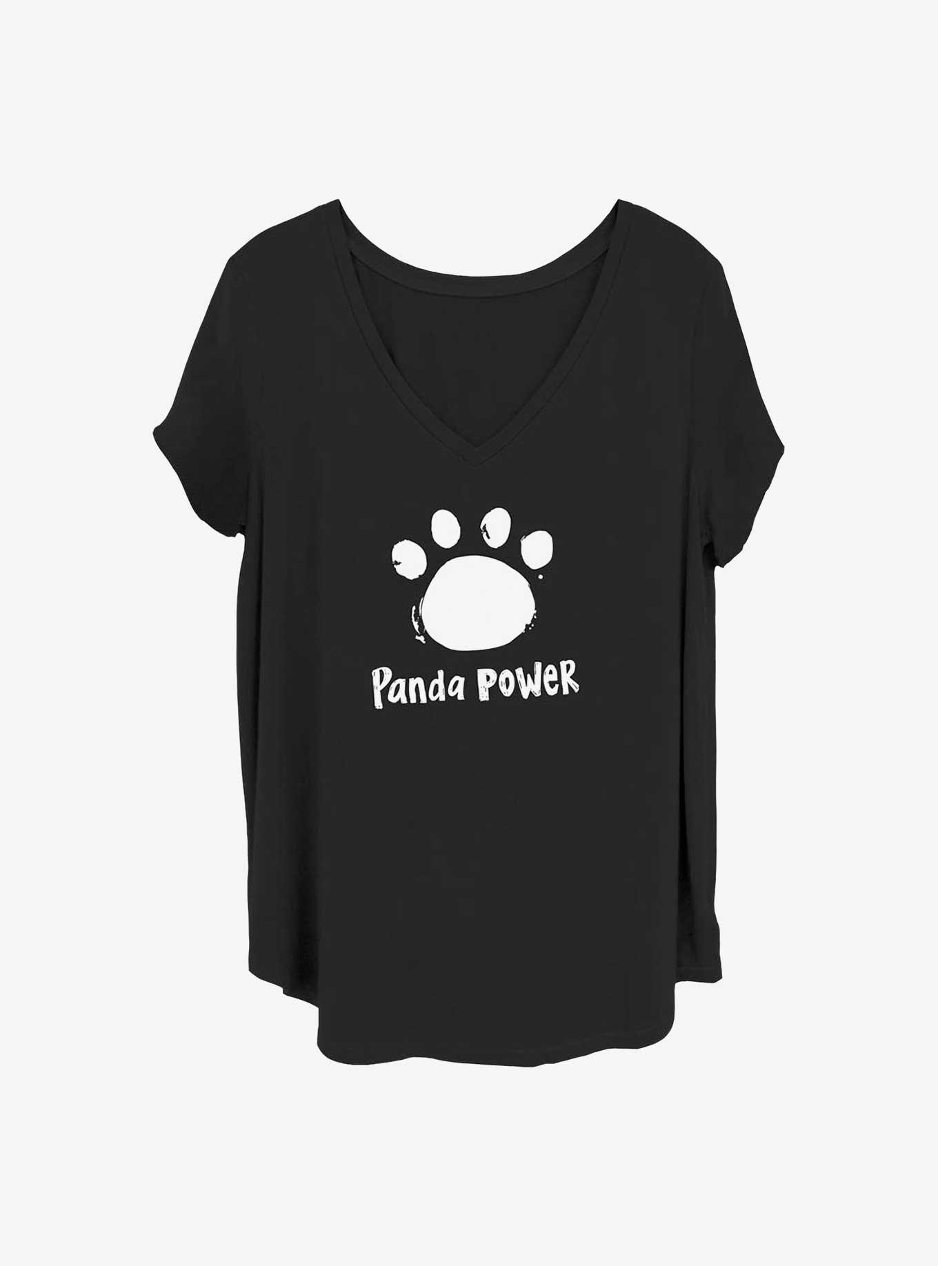 Disney Pixar Turning Red Panda Power Girls T-Shirt Plus Size, BLACK, hi-res