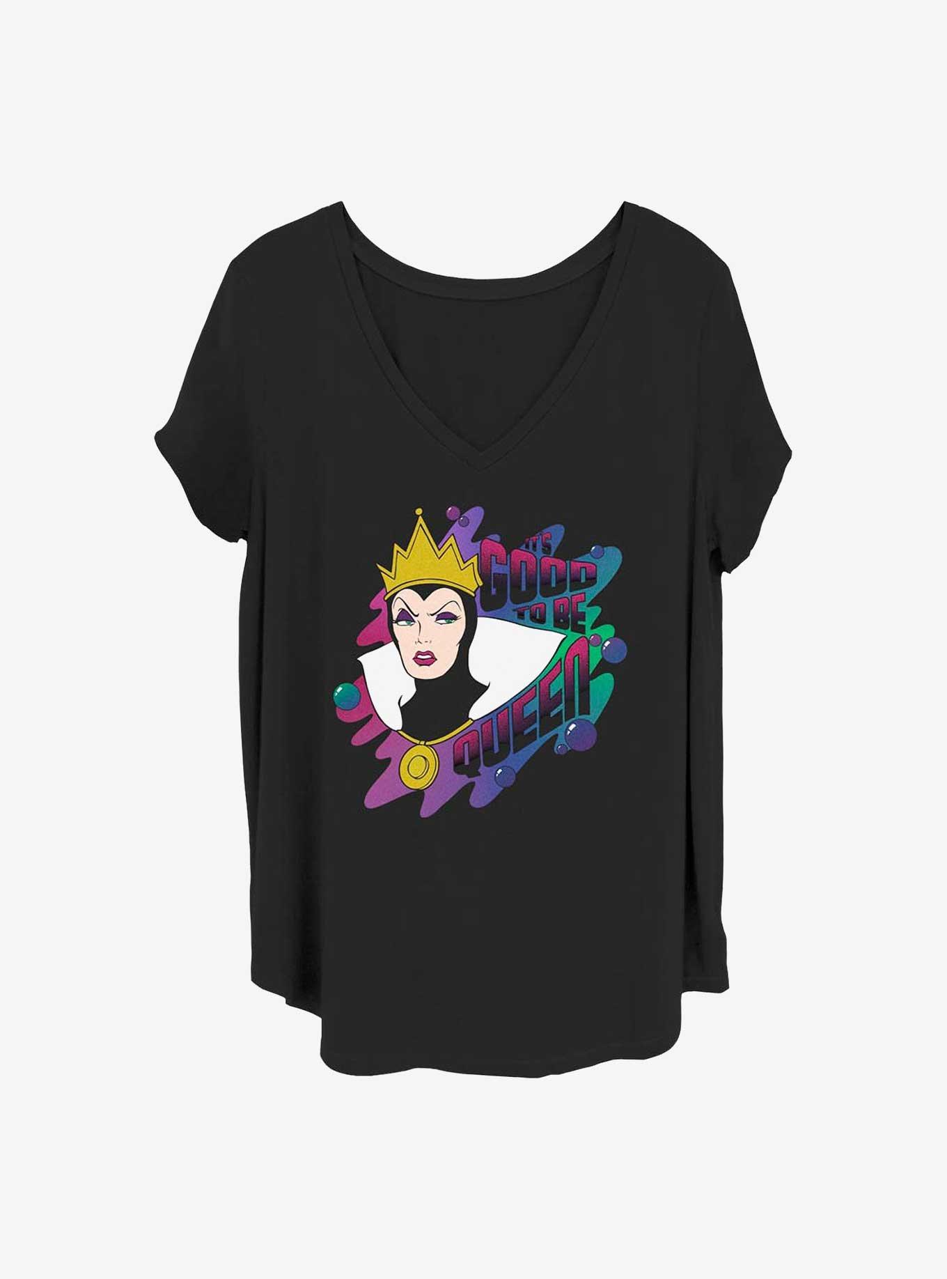 Disney Villains Good To Be Queen Girls T-Shirt Plus Size, , hi-res