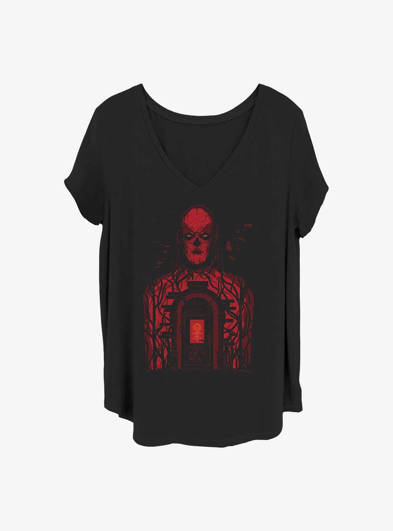 Stranger Things Vecna Door Girls T-Shirt Plus Size, BLACK, hi-res