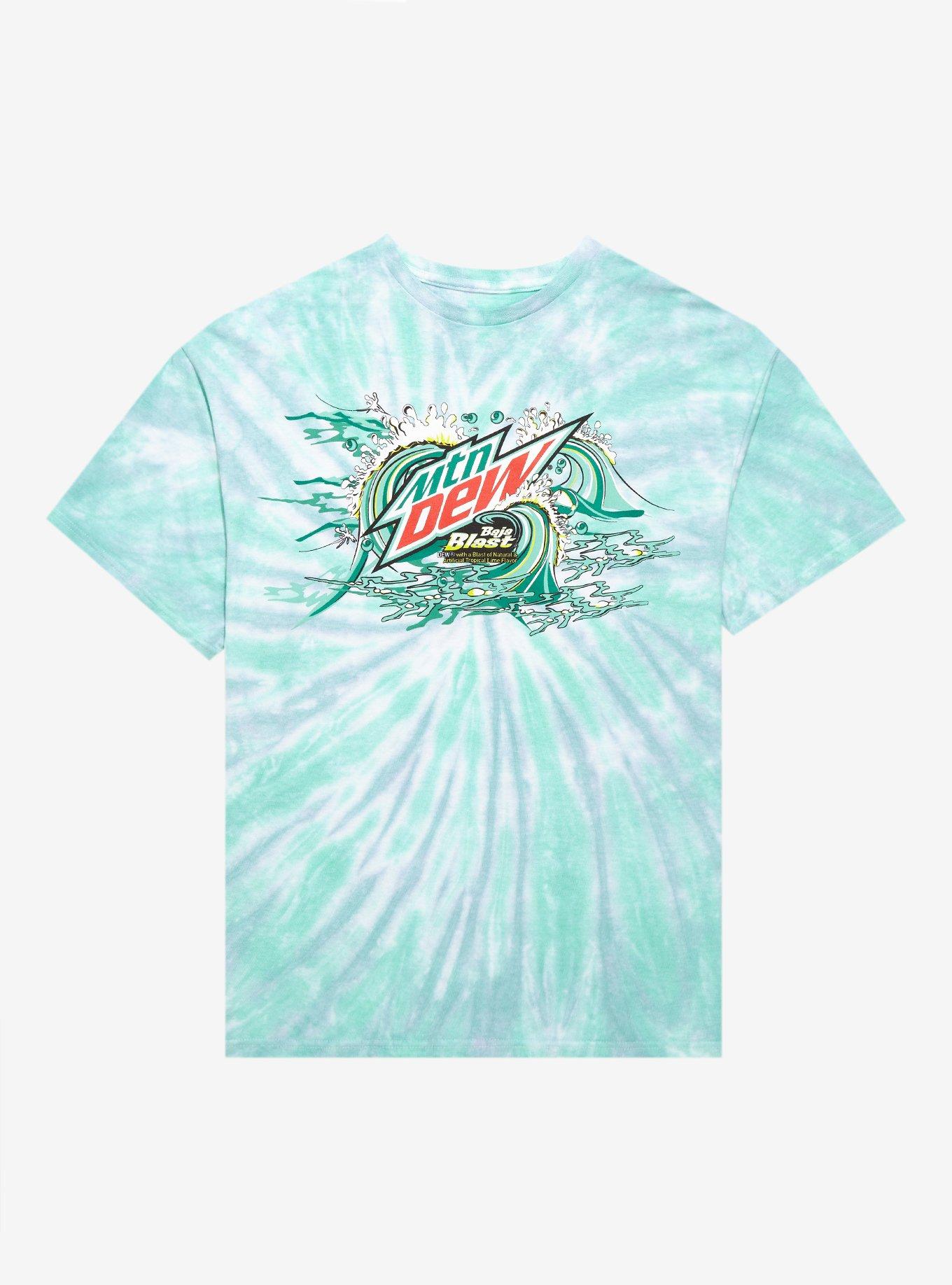 Mountain Dew Baja Blast Tie-Dye T-Shirt | Hot Topic