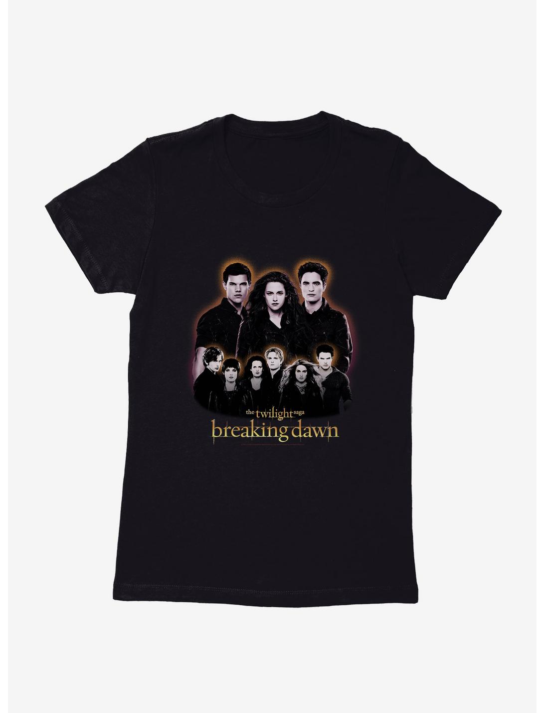 Twilight Breaking Dawn Group Womens T-Shirt, BLACK, hi-res