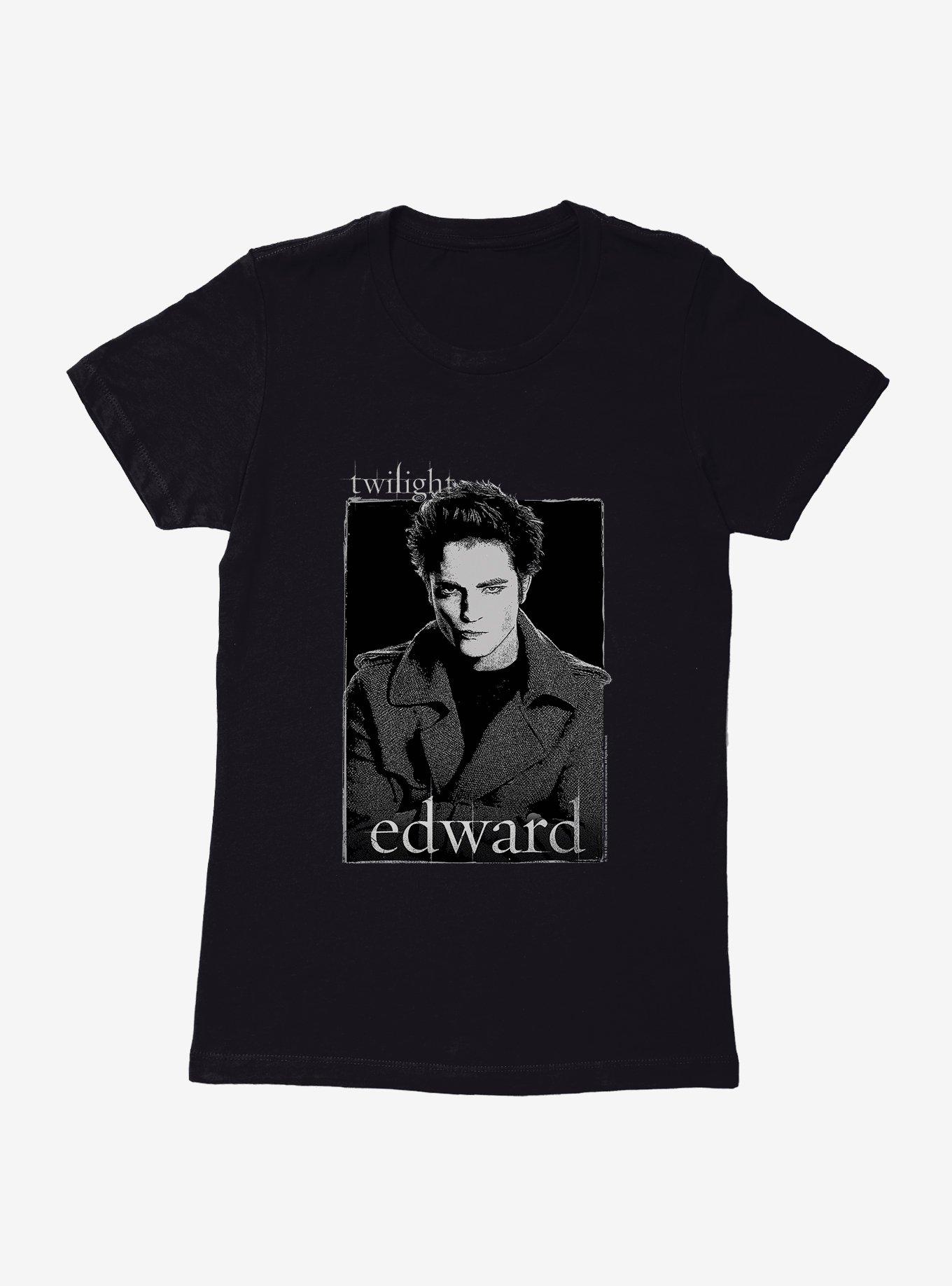 Twilight Edward Illustration Womens T-Shirt, BLACK, hi-res
